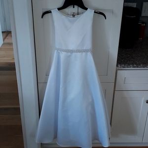 Girls white dress